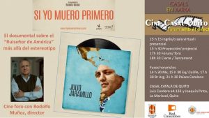 CINE CASAL QUITO: SI YO MUERO PRIMERO - DOCUMENTAL SOBRE EL "RUISEÑOR  DE AMERICA"