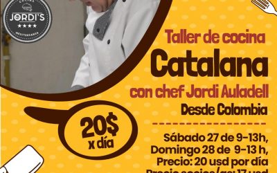 Taller de cocina catalana con Jordi Auladell
