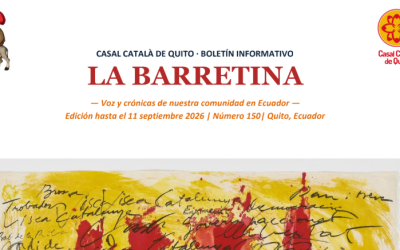 En ocasión de la Diada Nacional se presentó el nuevo formato de la Barretina como periódico mural.